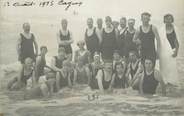 Nu / Érotisme CARTE PHOTO BAIGNEUSE "Cayeux, Groupe dans l'eau"