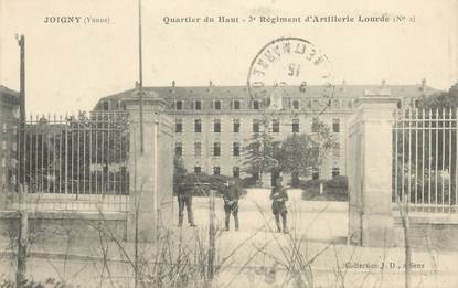 CPA FRANCE 89 "Joigny, le quartier du Haut, 3e Régiment d'Artillerie lourde"