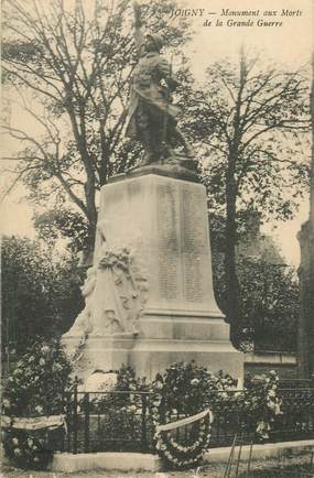 CPA FRANCE 89 "Joigny, monument aux morts"
