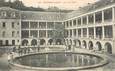 CPA FRANCE 71 "Bourbon Lancy, cour des Bains"