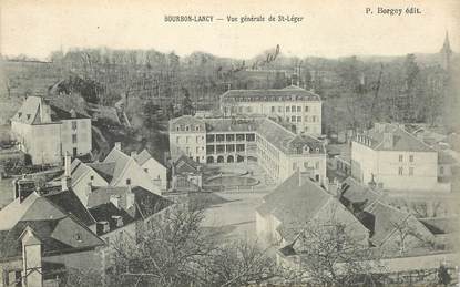 CPA FRANCE 71 "Bourbon Lancy, vue générale"