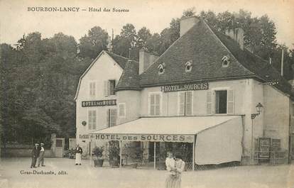 CPA FRANCE 71 "Bourbon Lancy, Hotel des Sources"