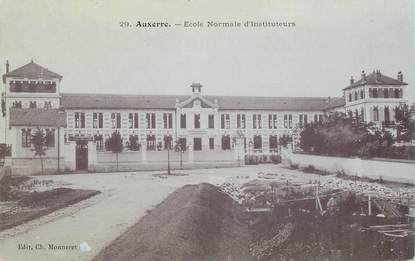 CPA FRANCE 89 "Auxerre, Ecole normale d'Instituteurs"