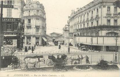 .CPA FRANCE 16  "Angoulème, Rue des halles centrales"