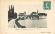 89 Yonne CPA FRANCE 89 "Auxerre, vue prise des bords de l'Yonne"
