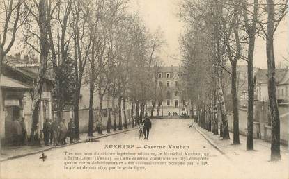 CPA FRANCE 89 "Auxerre, la caserne Vauban"