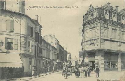 .CPA FRANCE 16  "Angoulème, Rue de Périgueux et champ de foire"