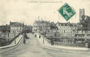 89 Yonne CPA FRANCE 89 "Auxerre,  le pont Paul Bert et entrée de la ville"