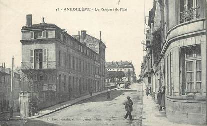 .CPA  FRANCE 16  "Angoulème, Le rempart de l'Est"