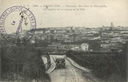 .CPA  FRANCE 16  "Angoulème, Panorama du pont de l'Hirondelle"