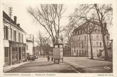 .CPA  FRANCE 16 " Barbézieux, Boulevard Gambetta"