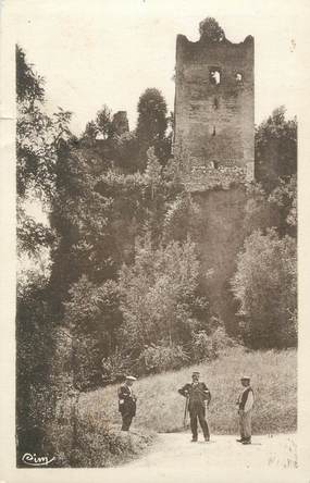 .CPA  FRANCE 26 "Beauvoir en Royans, Ruines du Château Delphinal"