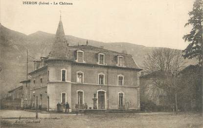 .CPA   FRANCE 38 " Iseron, Le château"