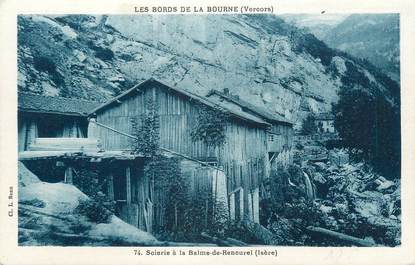 .CPA FRANCE 38 "La Balme de Rencurel, Scierie  "