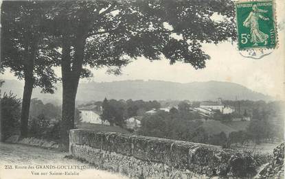 .CPA FRANCE 26 "Route des Grands Goulets, vue sur Ste Eulalie en Royans"