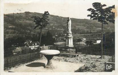 .CPSM FRANCE 26 "  St Jean en Royans, Terrasse de la Vierge et table d'orientation"