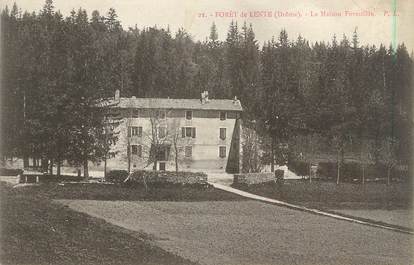 .CPA FRANCE 26 "   Forêt de Lente, La maison forestière  "