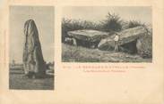 85 Vendee .CPA FRANCE 85 " Le Bernard d'Avrille, Les menhirs et dolmens" /MENHIR DOLMEN