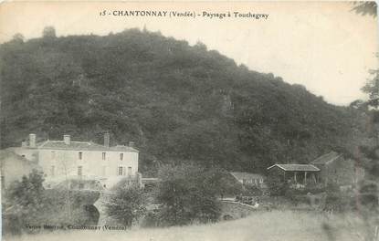.CPA FRANCE 85 " Chantonnay, Paysage à Touchegray"