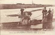 85 Vendee .CPA FRANCE 85 " Challans, Les yoles au marais"