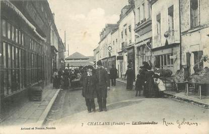 .CPA FRANCE 85 " Challans, rue Gobain "