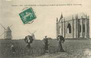 85 Vendee .CPA FRANCE 85 " Les Herbiers, La chapelle sur le Mont des Alouettes"