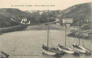 85 Vendee .CPA  FRANCE 85 " Ile d'Yeu, Port et vallée de la Meule"