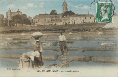 .CPA  FRANCE 85 " Ile de  Noirmoutier, Les marais salants"