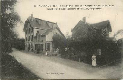 .CPA  FRANCE 85 " Ile de  Noirmoutier, Hôtel St Paul"