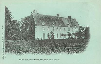 .CPA  FRANCE 85 " Ile de  Noirmoutier, Abbaye de la Blanche"