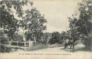 85 Vendee .CPA FRANCE 85 " Le Poiré sur Vie, Croix de la Tournée de Pont de Vie"
