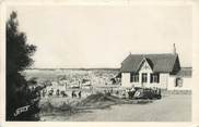 85 Vendee .CPA FRANCE 85 " Sion sur l'Océan, Le café de la plage et la plage"
