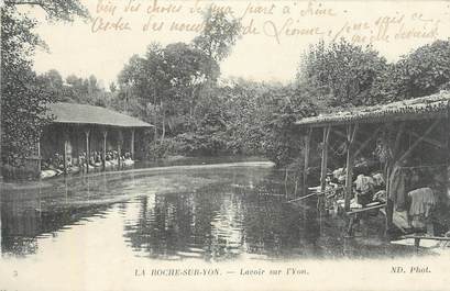 .CPA FRANCE 85 " La Roche sur Yon,  Lavoir sur l'Yon"