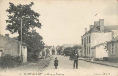 .CPA FRANCE 85 " La Roche sur Yon, Route de Bordeaux"