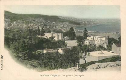 CPA ALGERIE "Env. d'Alger, vue prise à Mustapha"