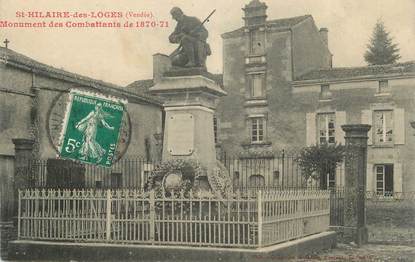 .CPA FRANCE 85 "St Hilaire des Loges, Monument aux morts "