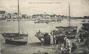 85 Vendee .CPA FRANCE 85 "St Gilles Croix de Vie, Le port"