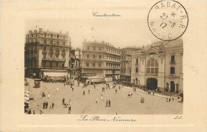 CPA ALGERIE "Constantine, la Place Nemours"