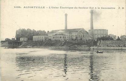 .CPA FRANCE 94  " Alfortville, Usine électrique"