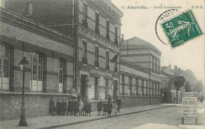 .CPA FRANCE 94  " Alfortville, Ecole communale"