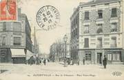 94 Val De Marne .CPA FRANCE 94  " Alfortville, Rue de Villeneuve, Place Victor Hugo"