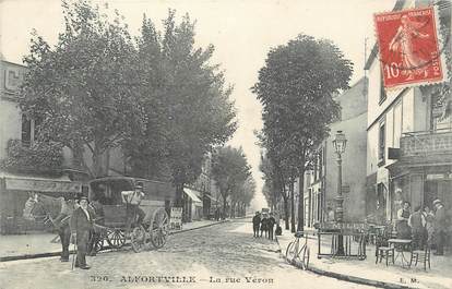 .CPA FRANCE 94  " Alfortville, Rue Véron  "