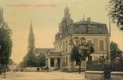 94 Val De Marne . CPA FRANCE 94  " Alfortville,  La Mairie et l'église"