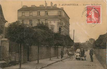 . CPA FRANCE 94  " Alfortville,  Avenue de la Gare"