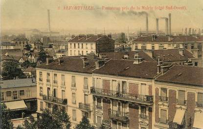 . CPA FRANCE 94  " Alfortville,  Panorama pris de la Mairie"