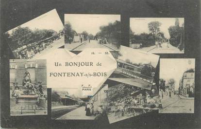 . CPA FRANCE 94  " Fontenay sous Bois, Vues ."