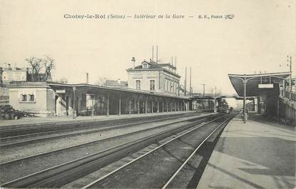 .CPA FRANCE 94 " Choisy le Roi,   Intérieur de la gare"