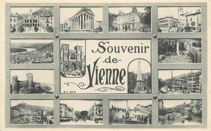 .CPA FRANCE 38 " Vienne, Vues"