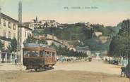 38 Isere .CPA FRANCE 38 "  Vienne, Cours Brillier" / TRAM