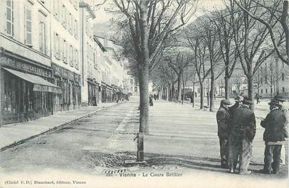 .CPA FRANCE 38 "  Vienne, Cours Brillier" 